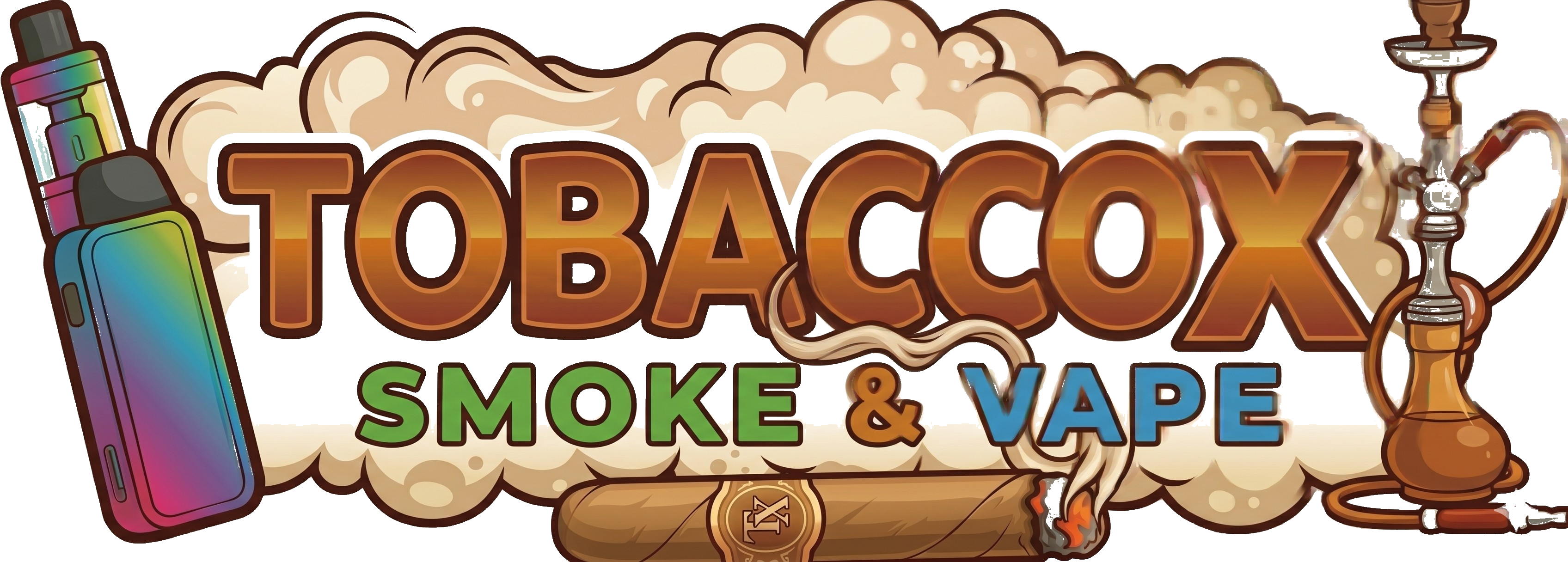 TobaccoX Smoke and Vape logo